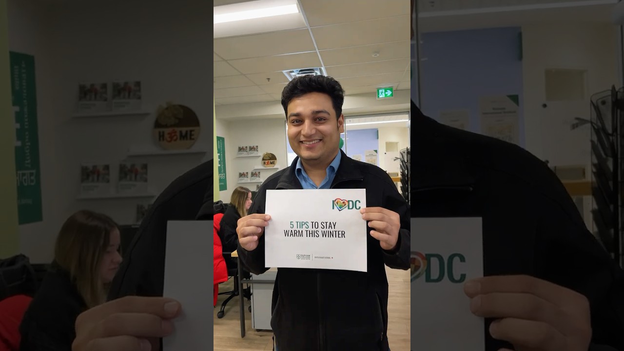 New to Canada? This is how you stay warm this winter season. ❄️