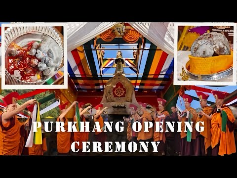 The Final Purkhang Crematorium Opening Ceremony Of Kyabje Maniwa Lama Sherab Gyaltsen Rinpoche