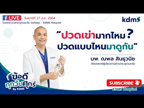 ปวดเข่ามากไหม ? ปวดแบบไหนมาดูกัน l Live ข้อดีทุกวันศุกร์ EP.1