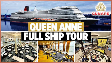Cunard Line | Queen Anne Full Ship Tour [Filmed in 6K Ultra HD]