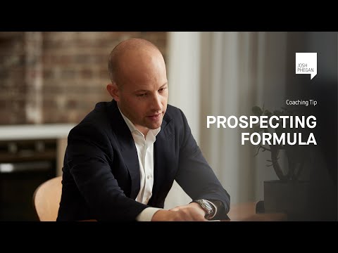 Coaching Tip - Prospecting formula