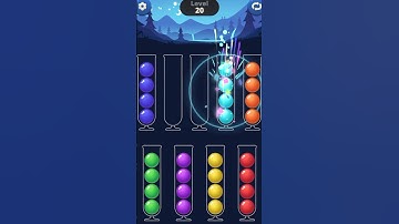 Challenge yourself against the ball sorting puzzle. Train your brain and level up!002