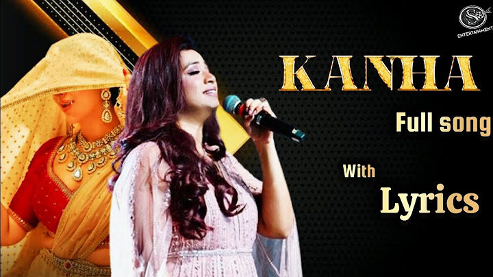 Kanha (lyrics) Full Song | Lyrics | Binodiini | কানহা | Shreya ghoshal | Bengali Movie Song