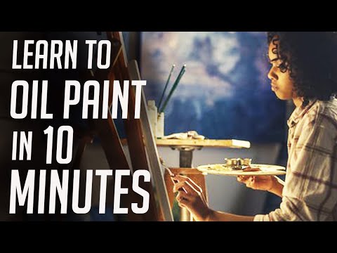 Video: Oil paint: composition, colors, instructions for use