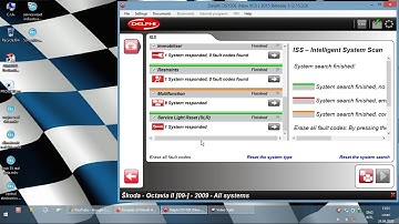 Delphi Ds150e - Skoda Octavia - ISS - Intelligent System Scan