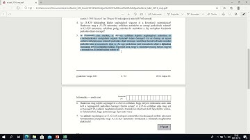 2016 május emelt szintű informatika MS Excel Mobilparkolás 2