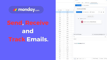 Track, Send and Receive Emails with Monday.com