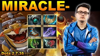 Miracle Techies Dota 2 Gameplay | Carry Build!