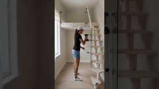 Stanza abbandonata diventa soppalco shabby | Prima e dopo  #diy #shabby #beforeandafter