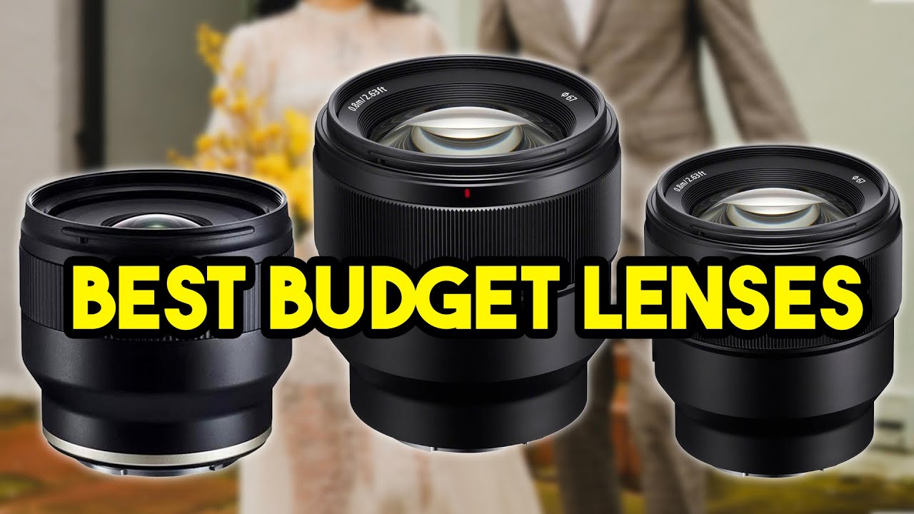 Best Budget Sony Lenses for Wedding Photography