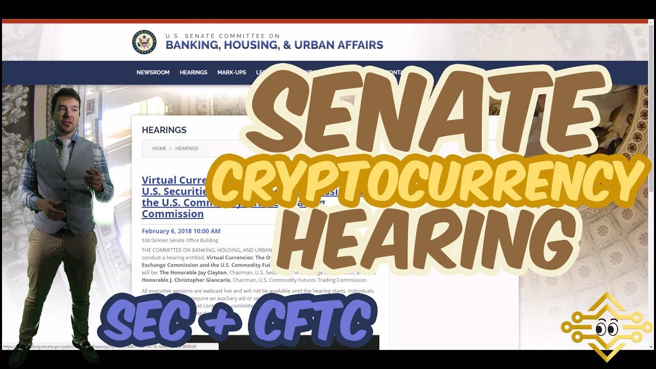 senate understanding of crypto currency