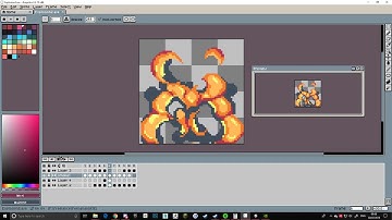 Explosion - Pixel art Timelapse