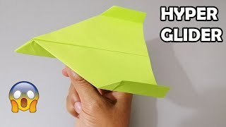 How to make a Paper Airplane✈️ - Hyper Glider by John Collins