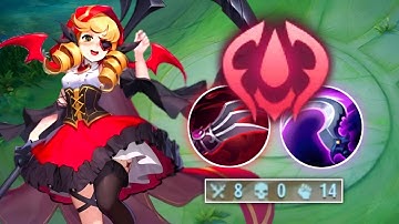 RUBY UNKILLABLE HYBRID BUILD!🔥RUBY BEST BUILD 2022 - MLBB