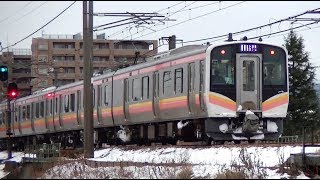 E129系B4編成信越本線下り451M　長岡→新潟→豊栄