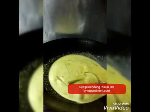 Resipi Rendang Pucuk Ubi Kayu Youtube