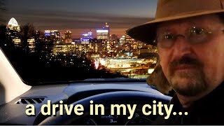 Night Drive - Driving Downtown Cincinnati & Northern Kentucky with Music!