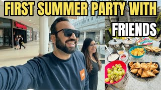 Garden Party With Friends | Finally Summer In UK | Indian Youtuber In England by Hum Tum In England 14,227 views 7 days ago 9 minutes, 55 seconds