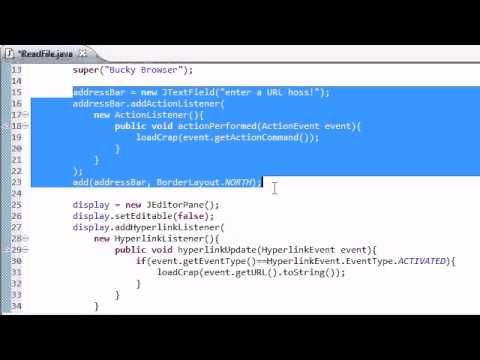 Intermediate Java Tutorial   36   loadCrap   YouTube