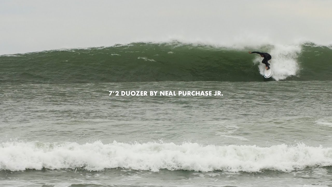 George Riding a 7'2 Duozer by Neal Purchase Jr.