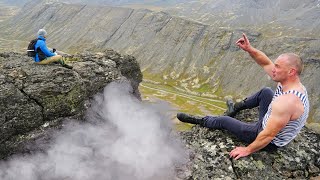 ОЗЕРО АКАДЕМИЧЕСКОЕ. ПОПАЛИ В ТУМАН. ХИБИНЫ. КУКИСВУМЧОРР.