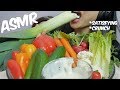 ASMR Veggie Platter (EXTREME CRUNCHY EATING SOUNDS) No Talking | SAS-ASMR