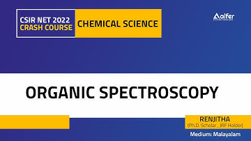 Organic Spectroscopy | Chemical Science 2022 | Solved Questions
