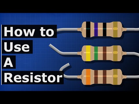 How to use a Resistor - Basic electronics engineering 