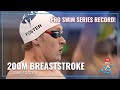 Jake foster secures a new pro swim series record in 200 breaststroke  2023 tyr pro championships