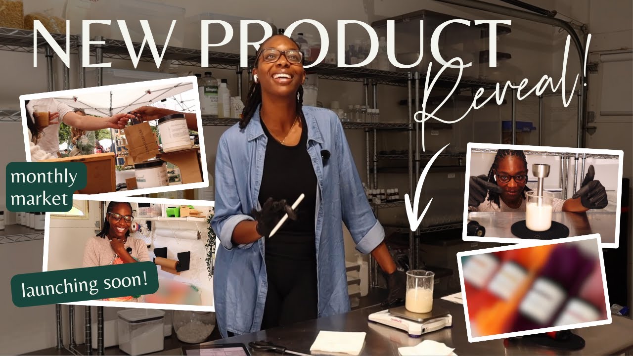 I'm launching 2 NEW products! Final formula tweaks, IKEA haul, + a big shipment | Studio Vlog 029