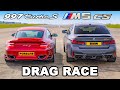 BMW M5 CS v Porsche 997 Turbo S: DRAG RACE