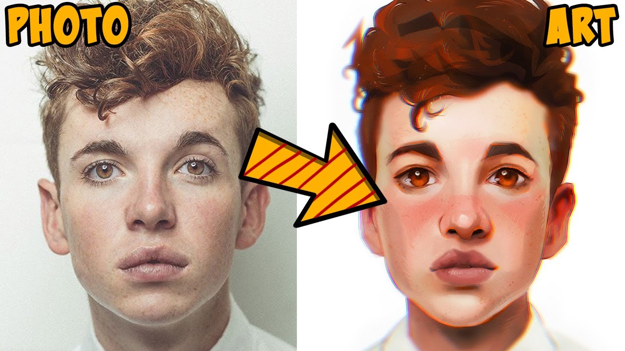 Daily challenge #6 / Digital / Male Portrait / Semi Realistic Drawing