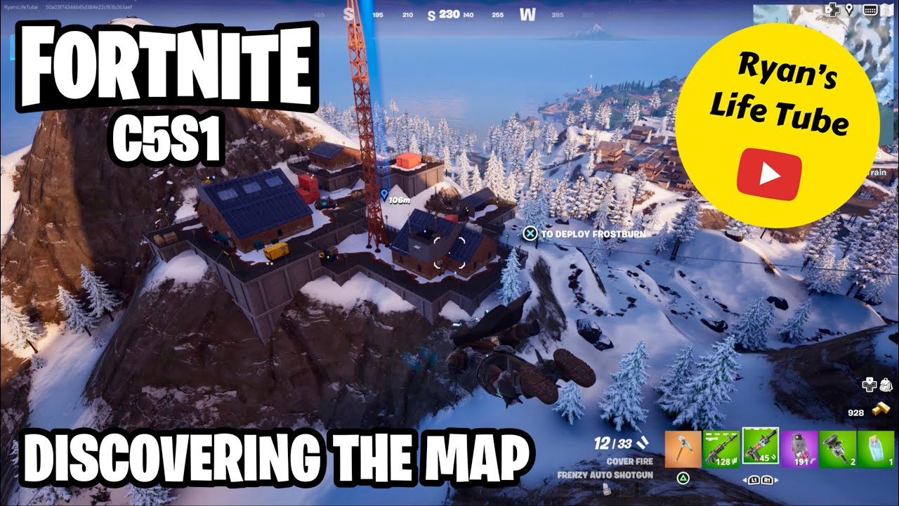 Fortnite C5S1 6 Discovering the Map YouTube