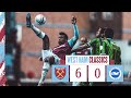 West ham 60 brighton  vaz te bags hattrick in six goal thrashing  classic match highlights