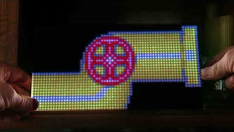 Matrix Portal Pixel Art Slideshow demo @adafruit @johnedgarpark #adafruit