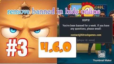 solve the banned in hide online in 2 minutes