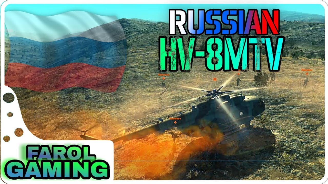 Heliborne - Russian Helicopters Gameplay │HV-8MTV (Mi-8MTV) │CO-OP