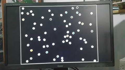 CMM2: Brownian motion using sprites - testing the sprite engine
