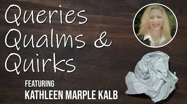 Mystery Author Kathleen Marple Kalb and the Headli...