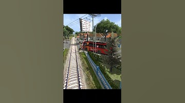 Railway Vs Msrtc Lalpari Bus #lalpari #shorts #viralreels #gaming #msrtc #train #railways