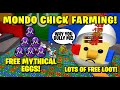 How to Farm Mondo Chick! Free Mythical EGGS! - Egg Hunt 2020 - Bee Swarm Simulator