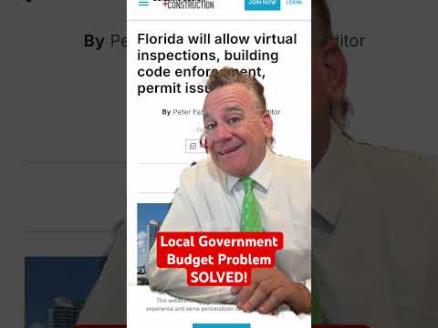 Florida Virtual Building Inspections Solving Local Budget Shortfalls and Delays