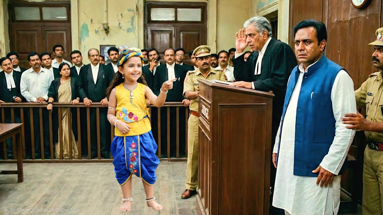 जब अदालत में पहुंचे बाल कृष्ण जज भी रह गए हैरान | Yashomati Maiyaa Ke Nandlala