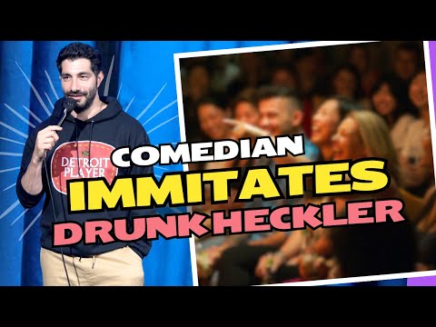 Perfect Imitation: PAUL ELIA as Drunk Heckler