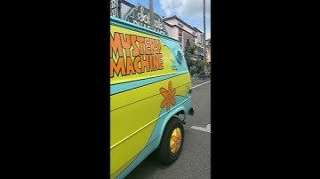 Scooby Doo Mystery Machine Sighting Universal Studios 💚🚐