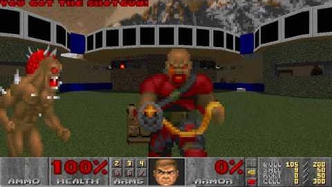 Final Doom TNT Evilution Map03 UV Speed in 55s by Vincent Catalaa