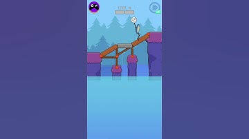 bridge puzzle level 18 gameplay walkthrough | All levels | android, iOS mobile | new update #short