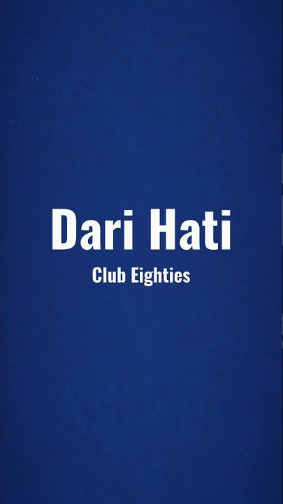 Club Eighties - Dari Hati | Kristya Cahyadi Cover Lagu