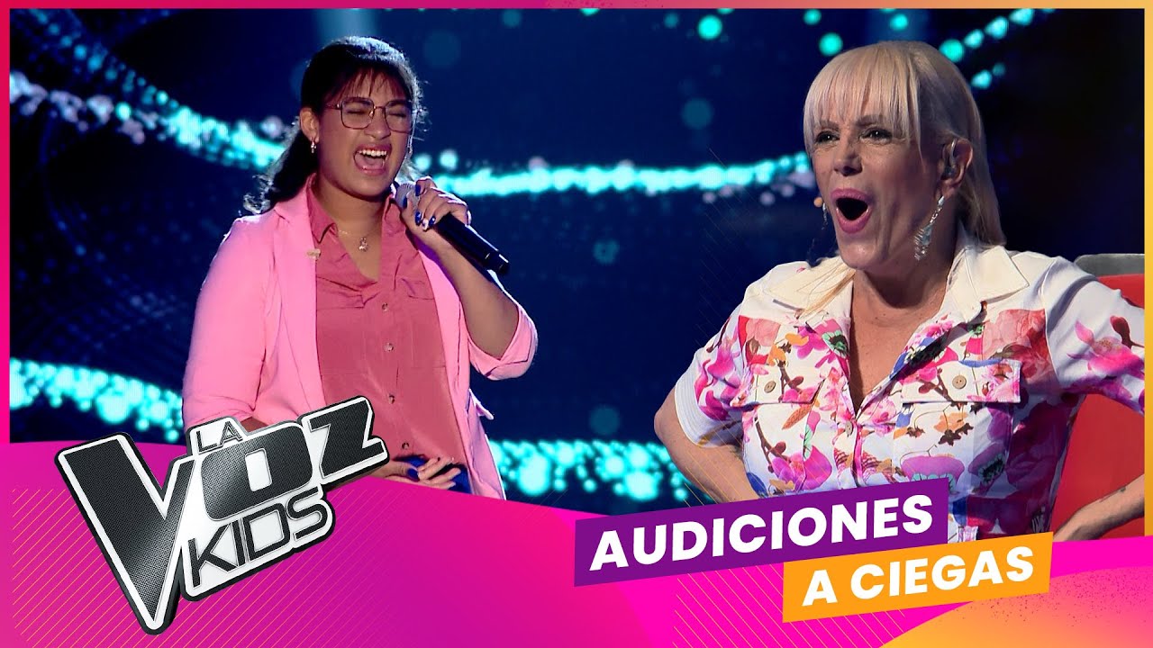 Avril López canta Id Rather Go Blind | Audiciones a ciegas | La Voz Kids Uruguay 2023