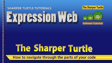 Expression Web - How to navigate through parts of your code